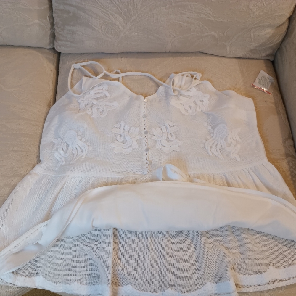 ❌‼️🚫SOLD❌‼️🚫STEIN MART LACE BLOUSE - Picture 5 of 5